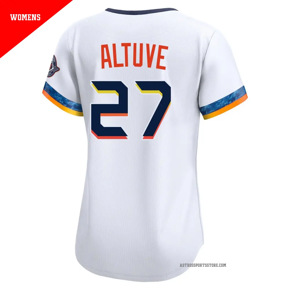 売れ筋商品|||ナイキ カットソー トップス レディース Women's Jose Altuve White Houston Astros  Limited Jersey White Women's Houston Astros Jose Altuve Nike White Home Replica