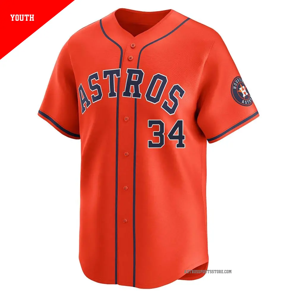 MLB アストロズ RYAN 34 ユニフォーム 44(L) NOLAN RYAN #34 HOUSTON ASTROS MLB Baseball Jersey Majestic
